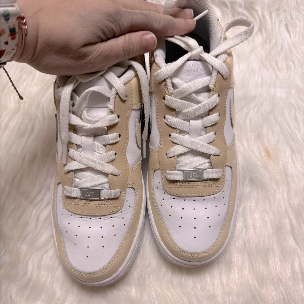 Custom Beige Air Force 1s Neutral Air Force 1s